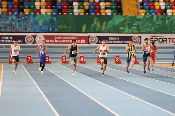 Federación Turca de Atletismo Umbral Olímpico Competencia Interior —  Fotos de Stock