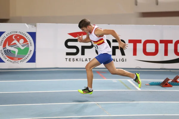 Turkish Athletic Federation Olympic Threshold Indoor Competition — Stock Photo, Image