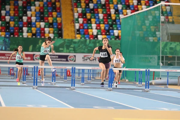 Federazione Atletica Turca Soglia Olimpica Indoor Competition — Foto Stock