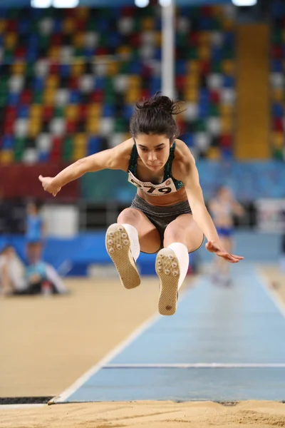 Federación Turca de Atletismo Umbral Olímpico Competencia Interior —  Fotos de Stock