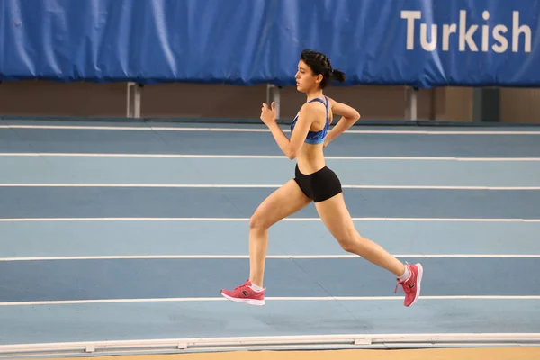 Federación Turca de Atletismo Umbral Olímpico Competencia Interior — Foto de Stock