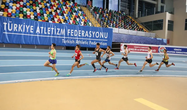 Tyrkias friidrettsforbund Trussel innendørs konkurranse – stockfoto