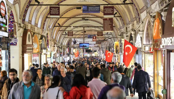 Grote bazaar in istanbul — Stockfoto