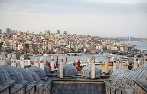 Distretto di Galata e Karakoy a Istanbul, Turchia — Foto Stock