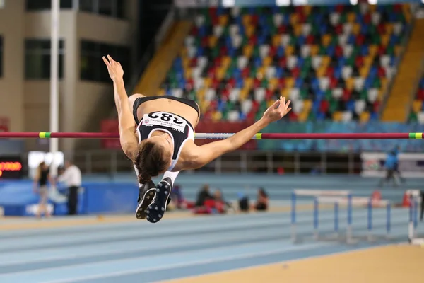 Turkish Athletic Federation Olympic Threshold Indoor Competition — Stock Photo, Image