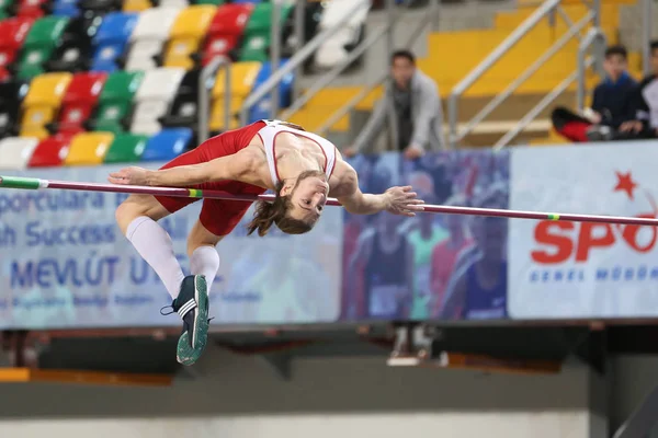 Federación Turca de Atletismo Umbral Olímpico Competencia Interior — Foto de Stock