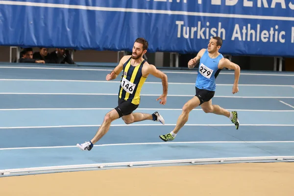 土耳其田径联合会奥运阈值室内竞争 — 图库照片