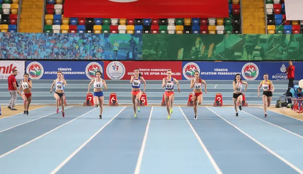 Balkan Kampioenschappen Indoor Atletiek — Stockfoto