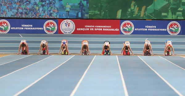 Balkan Athletics Indoor Championships — Stock Photo, Image
