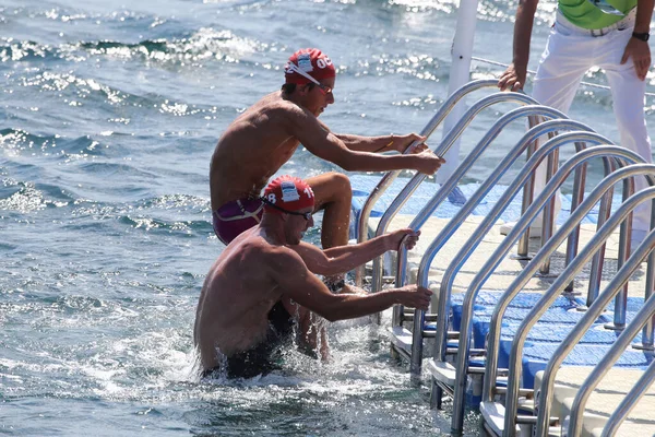 Samsung Bosphorus Cross Continental Swimming Competition 2019 — Stock Photo, Image