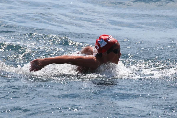 Samsung Bosphorus Cross Continental Swimming Competition 2019 — Stock fotografie