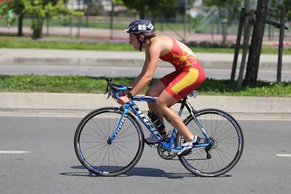 İstanbul Etu Triatlon Balkan Şampiyonası — Stok fotoğraf