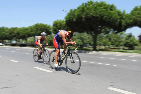 İstanbul Etu Triatlon Balkan Şampiyonası — Stok fotoğraf