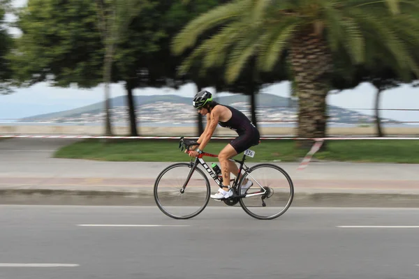 Istanbul Etu Triatlon Balkán Bajnokság — Stock Fotó