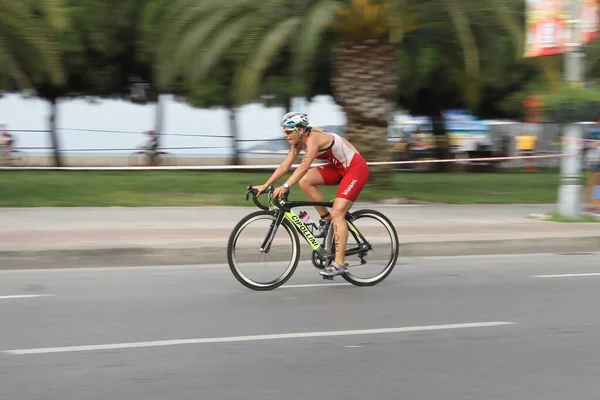 Campeonato Balcánico de Triatlón ETU Estambul — Foto de Stock