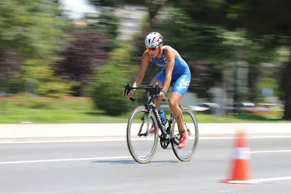 Istanbul Etu Triatlon Balkan Kampioenschappen — Stockfoto