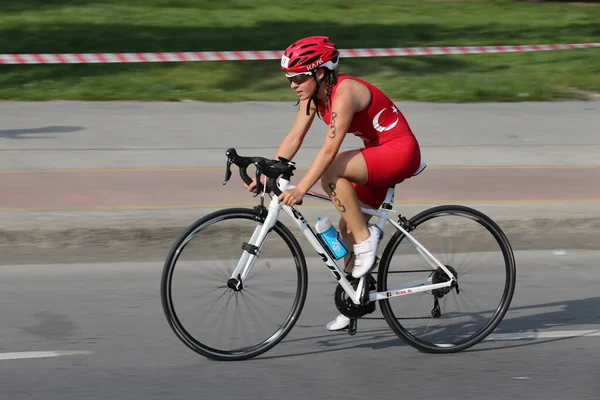 Campeonato Balcánico de Triatlón ETU Estambul — Foto de Stock