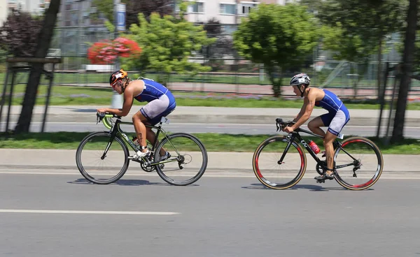 Istanbul Etu Triatlon Balkán Bajnokság — Stock Fotó