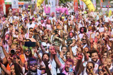 Renkli gökyüzü 5k Istanbul
