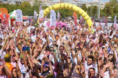 Renkli gökyüzü 5k Istanbul