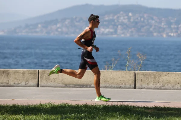 Istanbul etu triathlon balkan campeonatos — Fotografia de Stock