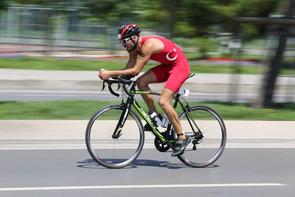 Istanbul etu triathlon balkan meisterschaften — Stockfoto