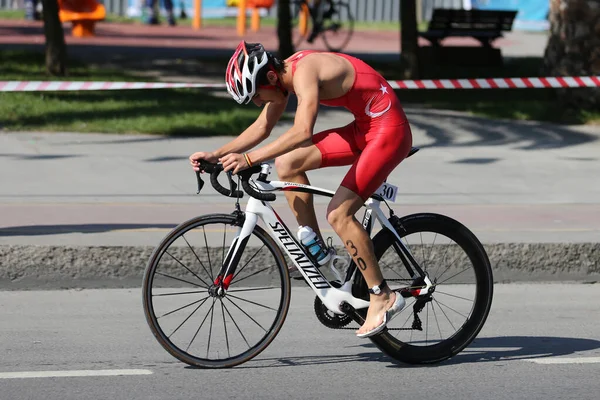 Mistrzostwa Stambułu w Etu Triathlon Balkan — Zdjęcie stockowe