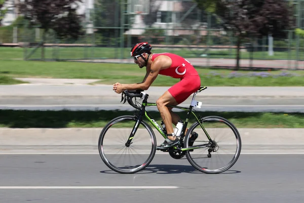 Istanbul etu triathlon balkan meisterschaften — Stockfoto