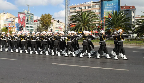 10 월 29 일 - 터키 공화국 기념일 축하 행사 — 스톡 사진