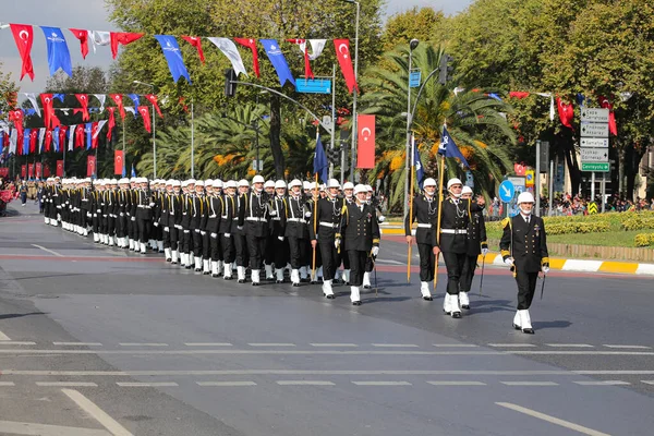 29 Octubre Día de la República de Turquía Celebraciones — Foto de Stock