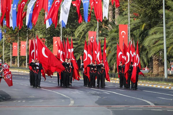 День Республіки Туреччина 29 жовтня. — стокове фото