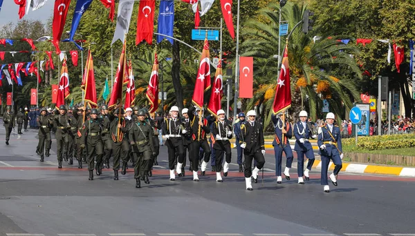 29 de outubro Celebrações do Dia da República da Turquia — Fotografia de Stock