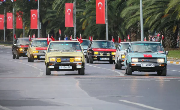 29 Οκτωβρίου Γιορτές της Δημοκρατίας της Τουρκίας — Φωτογραφία Αρχείου