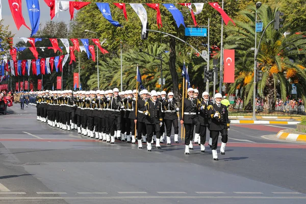 10 월 29 일 - 터키 공화국 기념일 축하 행사 — 스톡 사진