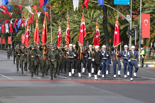 29 octobre Célébrations de la Journée de la République de Turquie — Photo