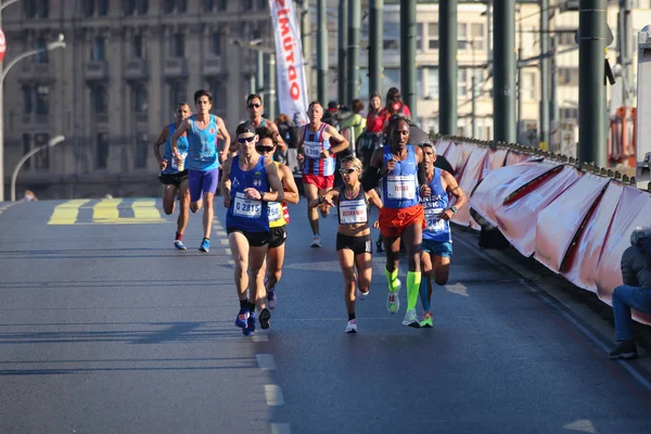 41 numara. İstanbul Maratonu — Stok fotoğraf