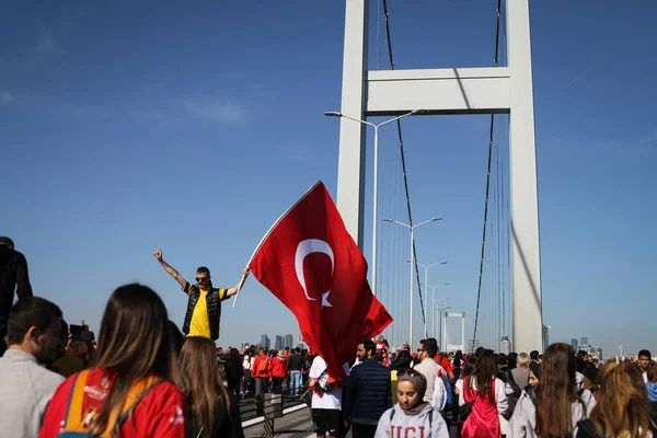 41 numara. İstanbul Maratonu — Stok fotoğraf