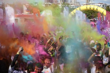 Renkli gökyüzü 5k Istanbul