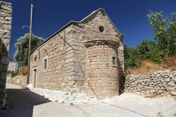 Εκκλησία στο Πυργί, Χίος — Φωτογραφία Αρχείου
