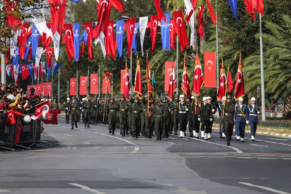29 Oktober Hari Republik Turki Perayaan — Stok Foto