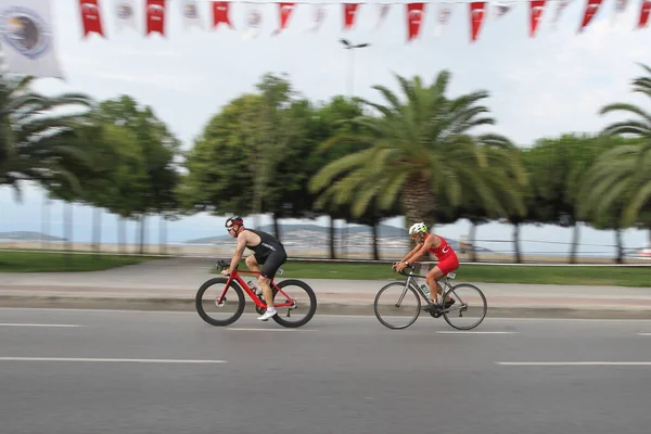 Istanbul Etu Triathlon Balkan Championships — Stockfoto