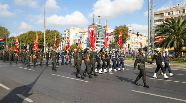 29 de outubro Celebrações do Dia da República da Turquia — Fotografia de Stock