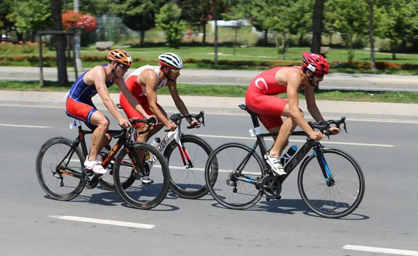 İstanbul Etu Triatlon Balkan Şampiyonası — Stok fotoğraf