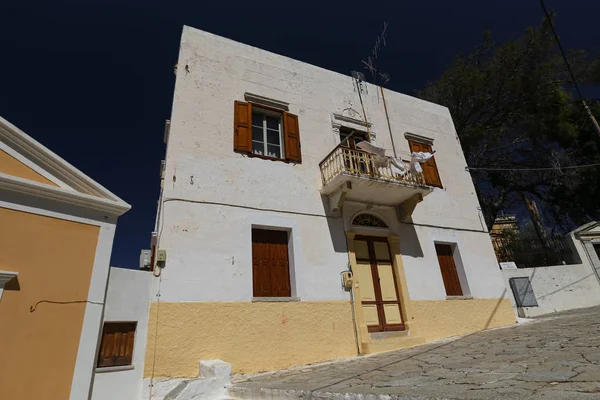 Hus på Symi Island, Grekland — Stockfoto