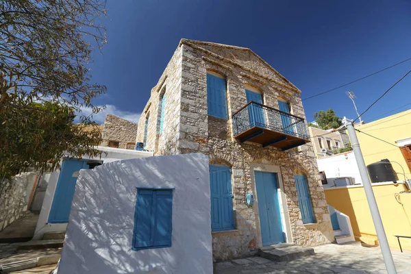 Casa em Symi Island, Grecia — Fotografia de Stock