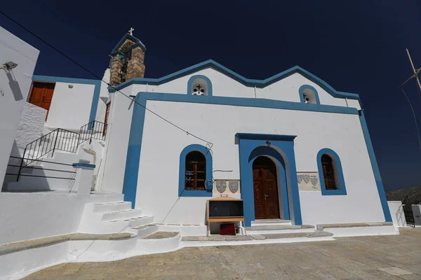 Iglesia en la isla de Symi, Grecia — Foto de Stock