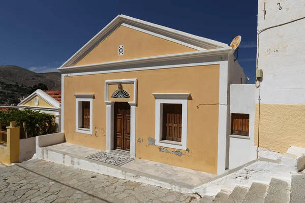 Hus på Symi Island, Grekland — Stockfoto