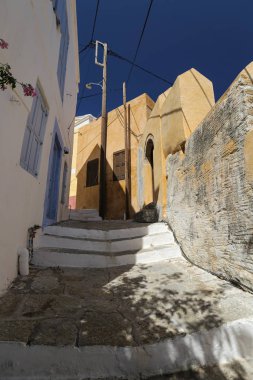 Yunanistan 'ın Symi Adası' ndaki Ev