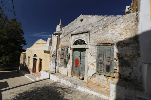 Hus på Symi Island, Grekland — Stockfoto