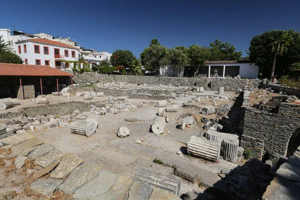 Mausoleo Halicarnassus Bodrum Turquía — Foto de Stock